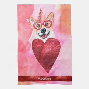 Paño De Cocina Regalo personalizado del Día de San Valentín para