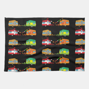 Paño De Cocina Regalos de arte de caravanas - Amo mi caravana
