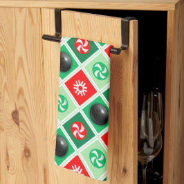 Paño De Cocina Regalos de bolos para el Holiday Bowl