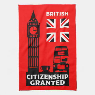 Paño De Cocina Regalos de ciudadanía británica