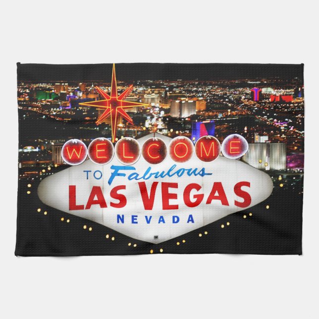 Paño De Cocina Regalos de Las Vegas (Horizontal)