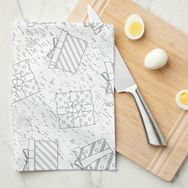 Paño De Cocina Regalos de los navidades 3 (Doblado Cuarto)