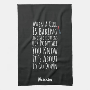 Paño De Cocina Regalos Divertidos de Repostería Para Chicas Adole