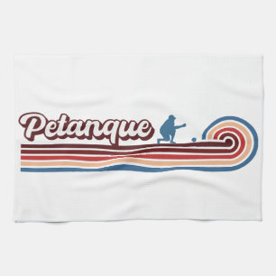 Paño De Cocina Regalos Petánicos, Petanque Lover, Jugador de Peta