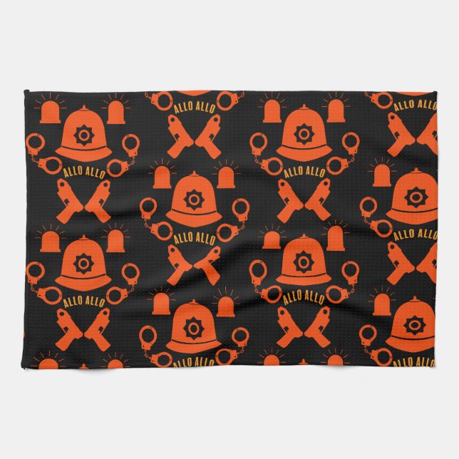 Paño De Cocina Regalos Y Accesorios De La Policía Británica (Horizontal)