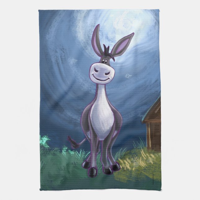 Paño De Cocina Regalos y accesorios para burros (Vertical)