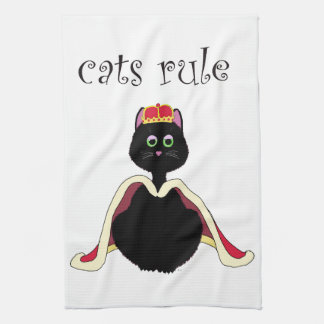 Paño De Cocina Regla de los gatos