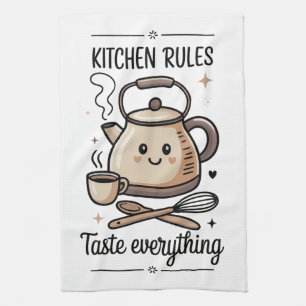 Paño De Cocina Reglas de la cocina