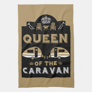Paño De Cocina Reina de la caravana
