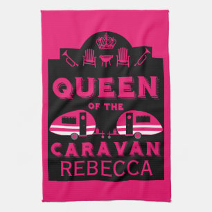 Paño De Cocina Reina de la caravana