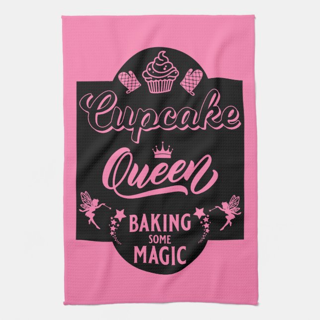 Paño De Cocina Reina del pastel (Vertical)