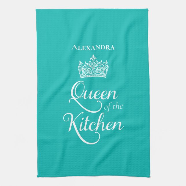 Paño De Cocina Reina del Personalizado de la cocina (Vertical)