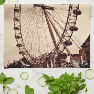 Paño De Cocina (Reino Unido) London Eye antiguo