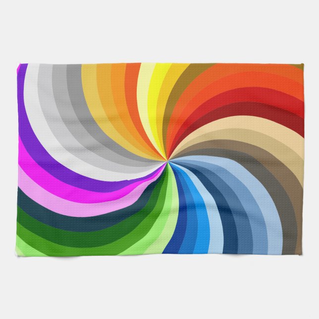 Paño De Cocina Remolino brillante (Horizontal)