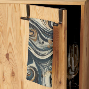 Paño De Cocina Remolino de estampado de leopardo abstracto