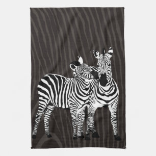 Paño De Cocina Reproducción de cebra