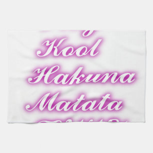Paño De Cocina Reproducir Guay Hakuna Matata .png