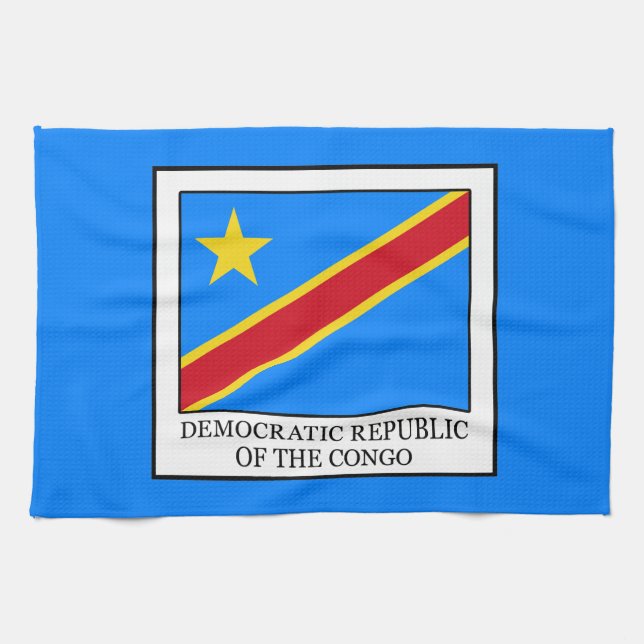 Paño De Cocina República Democrática del Congo (Horizontal)