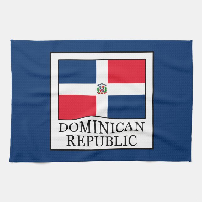 Paño De Cocina República Dominicana (Horizontal)