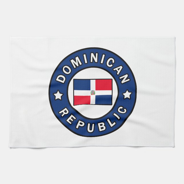 Paño De Cocina República Dominicana (Horizontal)