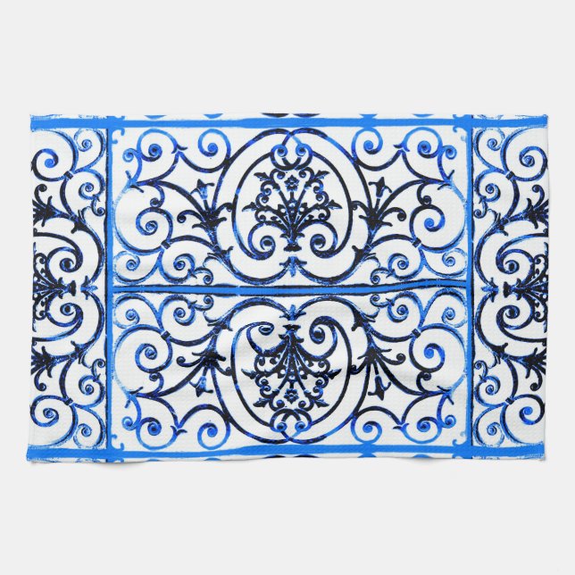 Paño De Cocina Resaltar hierro (Horizontal)