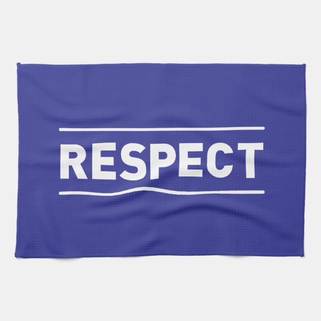 Paño De Cocina Respeto (Horizontal)