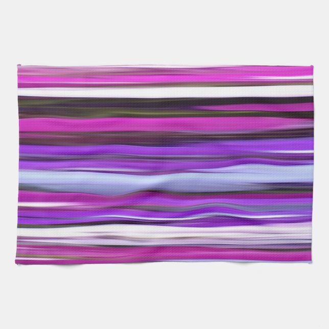 Paño De Cocina Resumen #2: Desenfoque morado (Horizontal)
