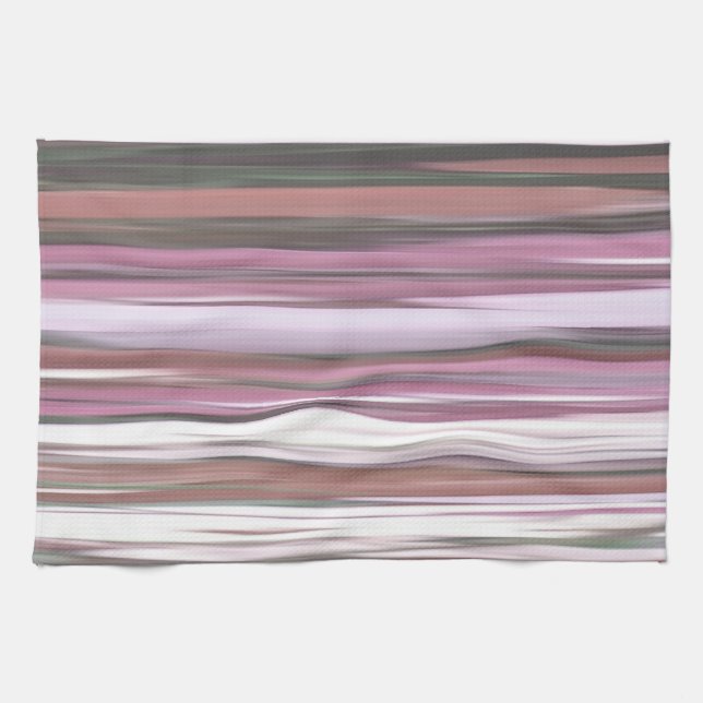 Paño De Cocina Resumen #2: Desenfoque rosa (Horizontal)