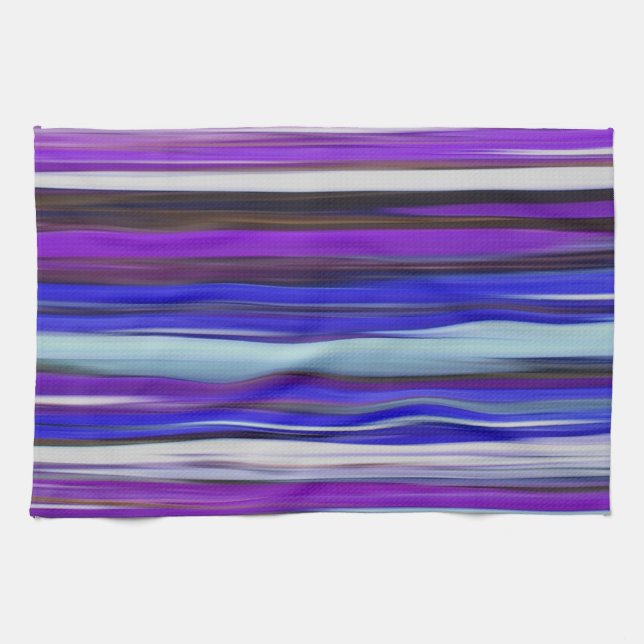Paño De Cocina Resumen #2: Desenfoque ultravioleta (Horizontal)