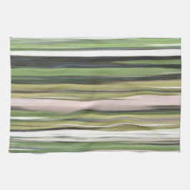 Paño De Cocina Resumen #2: Desenfoque verde oliva