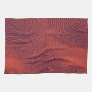 Paño De Cocina Resumen, arte gráfico geométrico moderno de moda