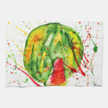 Resumen de la sandía acuática brillante