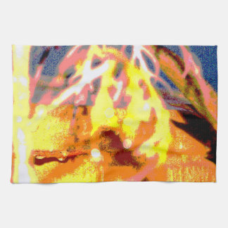 Paño De Cocina Resumen de las gotas de lluvia