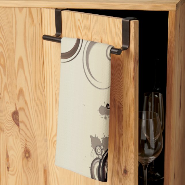 Paño De Cocina Resumen de oro (Pliegue de tercios)