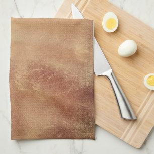 Paño De Cocina Resumen De Oro Y Arte De Óxido