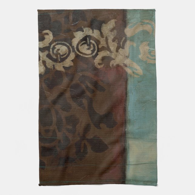 Paño De Cocina Resumen del tapiz de Damask de Jennifer Goldberger (Vertical)