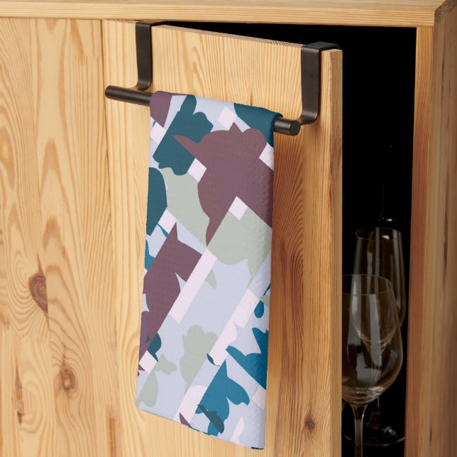 Paño De Cocina Resumen Diseño de plástico 1 (Pliegue de tercios)