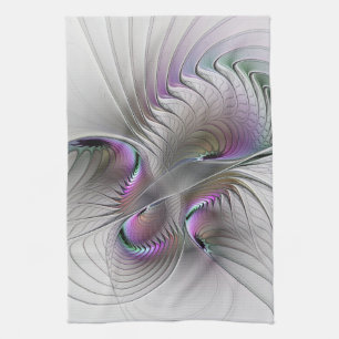 Paño De Cocina Resumen moderno Shy Fantasía Figura Arte Fractal
