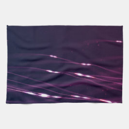 Paño De Cocina Resumen morado oscuro