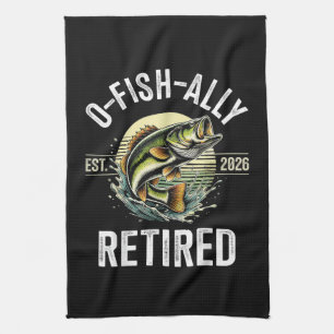Paño De Cocina Retirado O-Fish-Ally 2026 Pescador Pesca