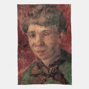 Paño De Cocina Retrato de la mujer Madame Tanguy, Vincent van Gog