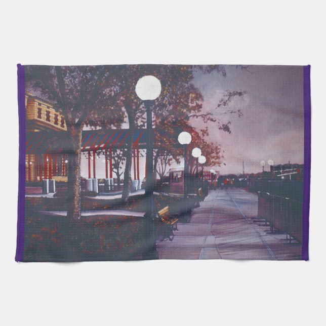 Paño De Cocina Retrato de libertad, Ellis Island Kitchen mano Tow (Horizontal)