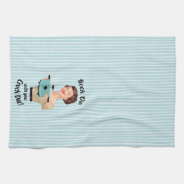 Paño De Cocina Retro ama de casa sacude con tu trasero