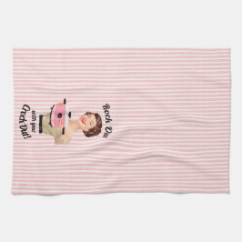 Paño De Cocina Retro ama de casa sacude con tu trasero