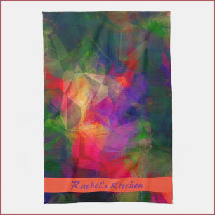 Paño De Cocina Retro colorido