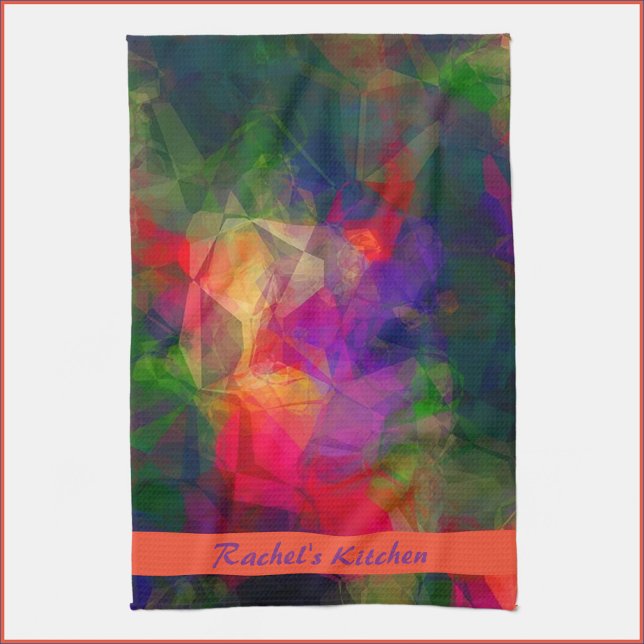 Paño De Cocina Retro colorido (Subido por el creador)