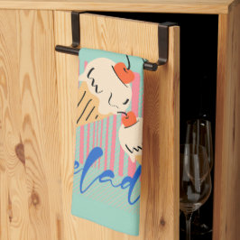 Paño De Cocina Retro Italian Ice Cream Cones