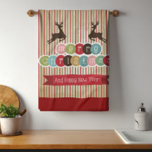 Retro reno Feliz Navidad Feliz Año Nuevo