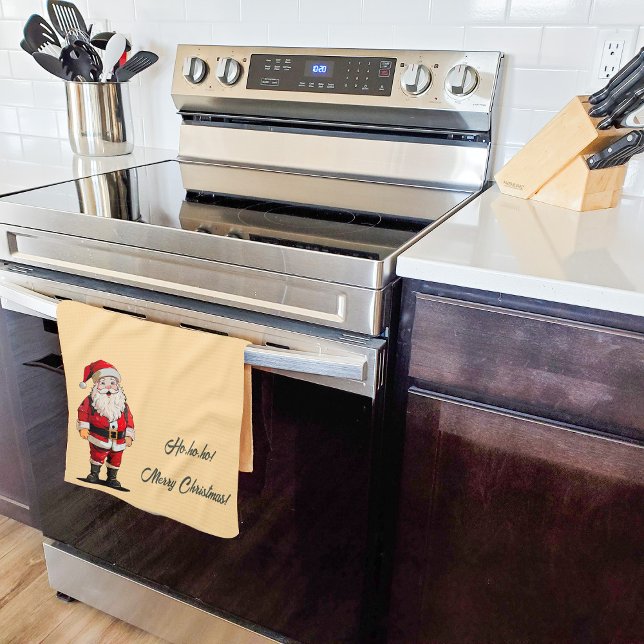 Paño De Cocina Retro Santa Navidades (Subido por el creador)