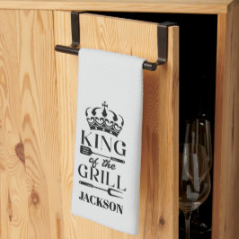 Paño De Cocina Rey de la Parrilla
